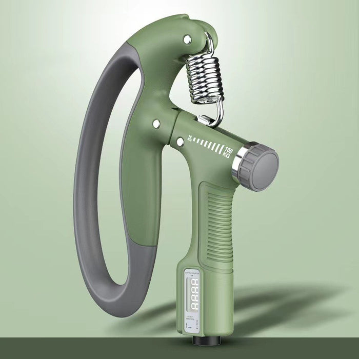 Agarre inteligente para conteo de 10 a 100 kg, ajuste libre, entrenamiento manual profesional, entrenamiento muscular de brazos, equipo de fitness, herramientas de gimnasio