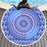 Round Printed Beach Towel Microfiber