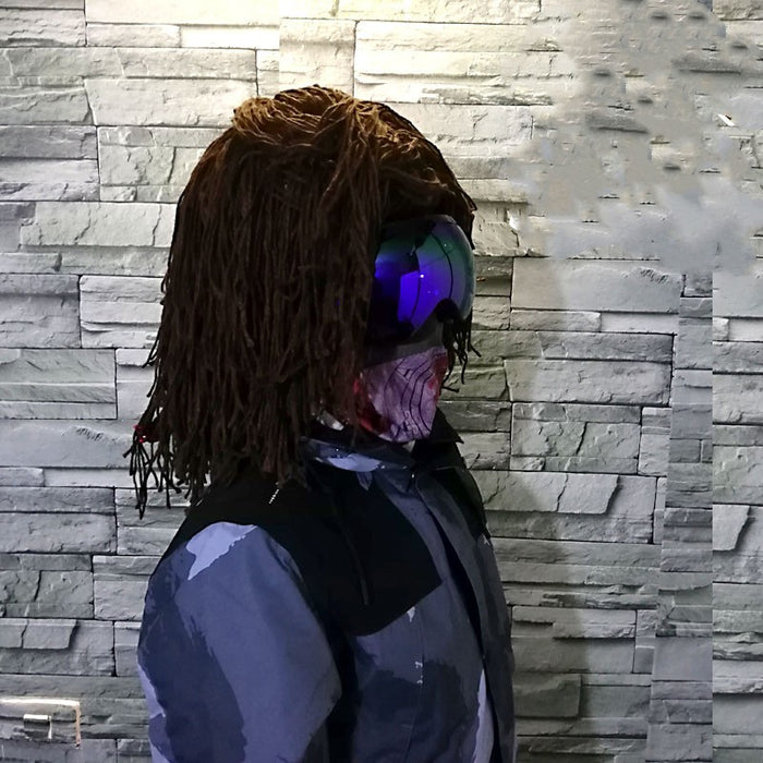 Housse de casque de ski, couvre-chapeau décoratif