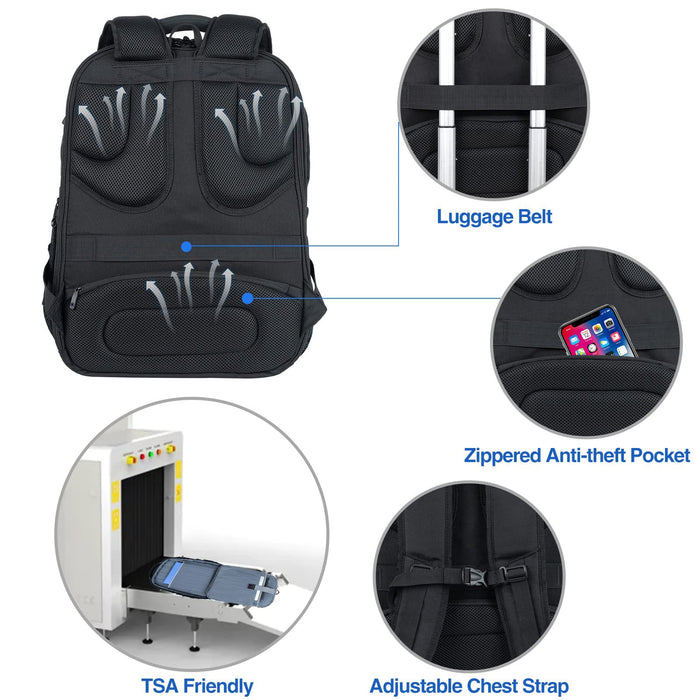 Fashion Backpack Business Travel Bag Men