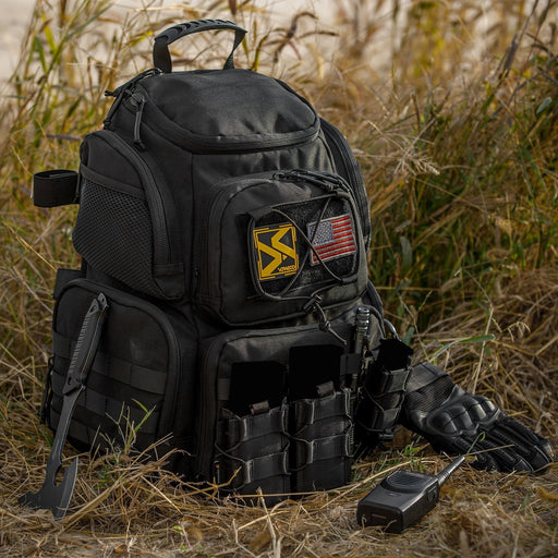 Sac à dos tactique imperméable grande capacité, camouflage militaire, pour l'alpinisme et les activités de plein air.