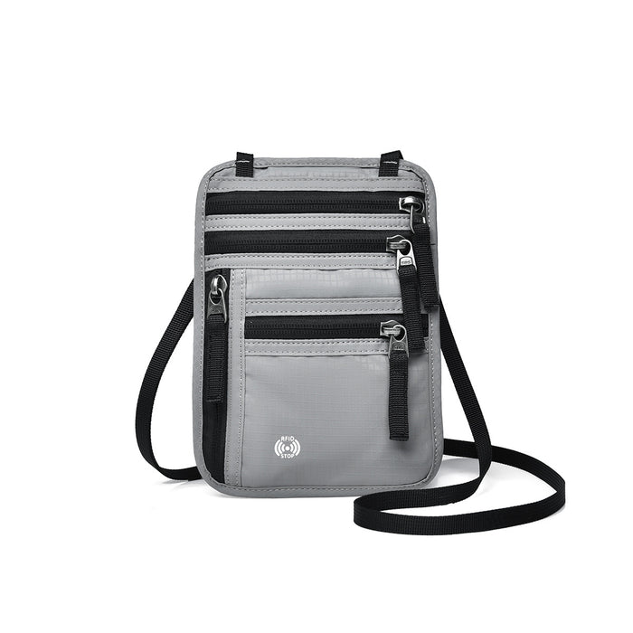 Bolsa multifuncional para pasaporte y credenciales de viaje al extranjero