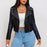 Rare High-end Black Leather Jacket