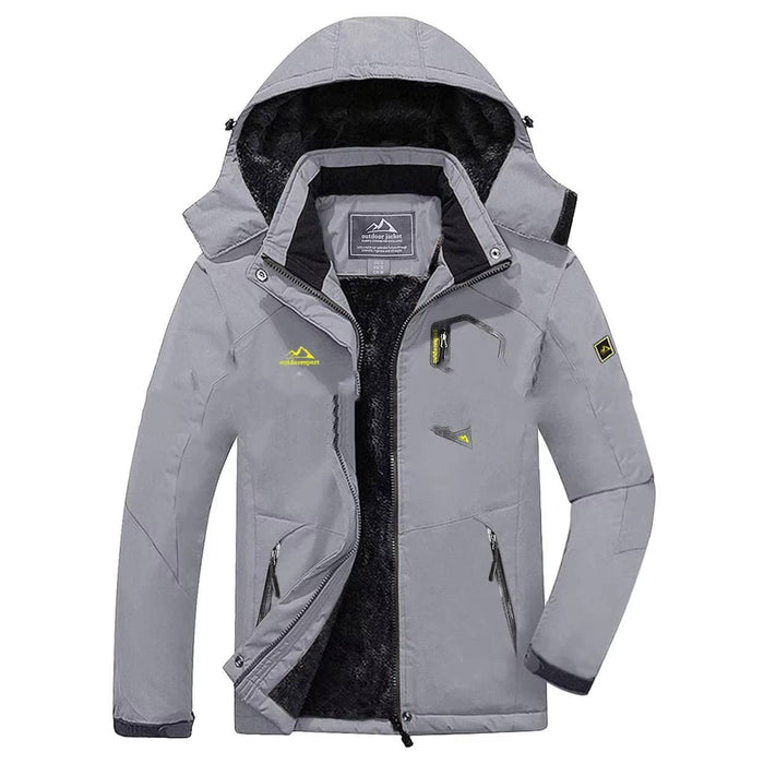 Veste de sport imperméable à capuche pour homme