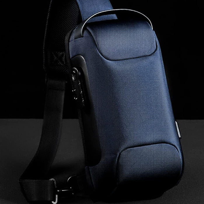 Sac bandoulière sport en tissu Oxford