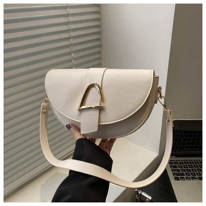 Sac à bandoulière de luxe, élégant, de niche, en forme de selle