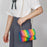 New Contrast Color Polyester Suitable For Portable Travel Lipstick Cosmetics Women's Bag