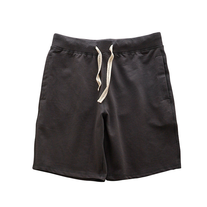 Loose Outer Wear Khaki Solid Color Casual Men's Shorts