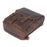 Mochila vintage de cuero Crazy Horse de gran capacidad