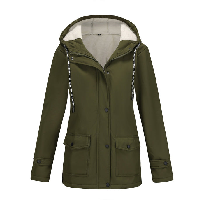 Women's Anorak Composite Fleece-lined Waterproof Jacket