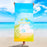 Quick-drying Microfiber Beach Bath Towel Double-sided Velvet