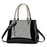 Fashionable Patent Leather Glossy Handbag Large-Capacity Casual Shoulder Crossbody Bag