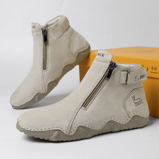 Botas Martin cálidas y populares, zapatos casuales de exterior resistentes al desgaste y de caña alta.