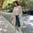 Manteau en laine de cachemire double face pour femme en automne et en hiver