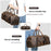 Leather Handheld Portable Travel Bag