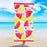 Quick-drying Microfiber Beach Bath Towel Double-sided Velvet