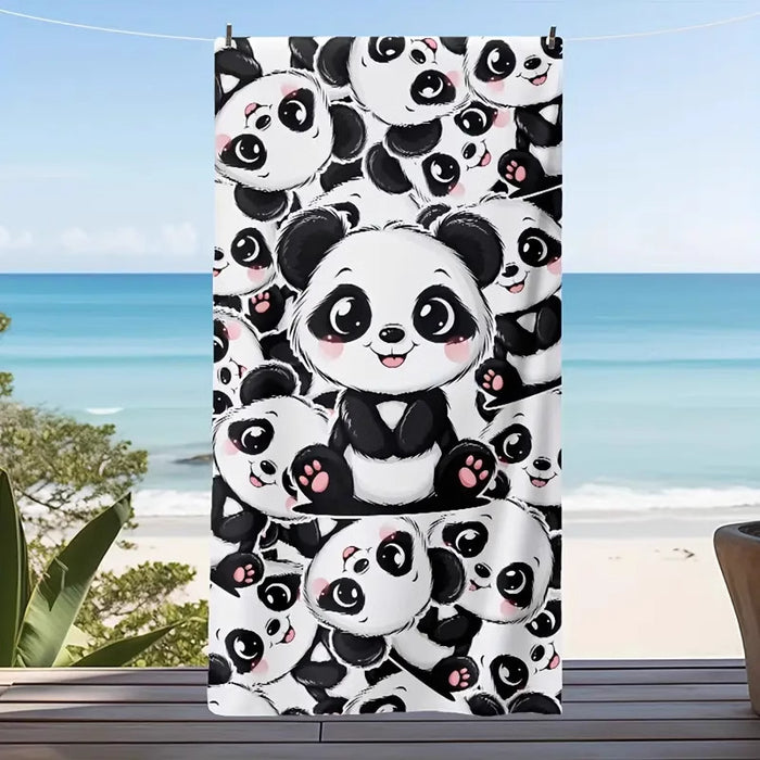 Creative Printing Microfiber Beach Towel