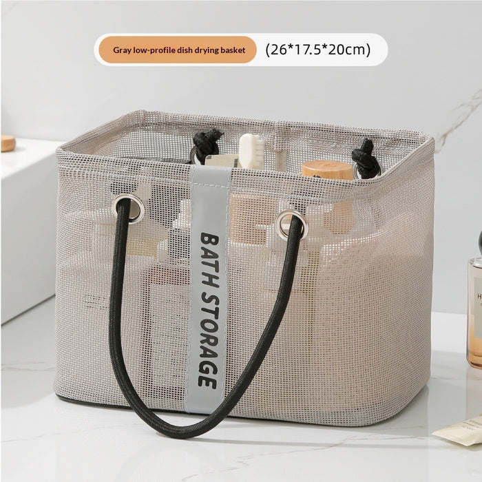 Trousse de Toilette de Voyage Pliable, Multifonctionnelle et Grande Capacité