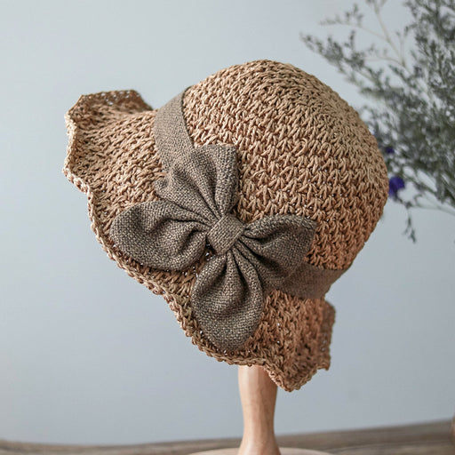 Chapeau de plage rétro d'été à dôme papillon pour les voyages et les activités de plein air