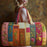 Bookwind Series Short-Distance Handheld Quilted Embroidery Travel Bag Multi-Functional