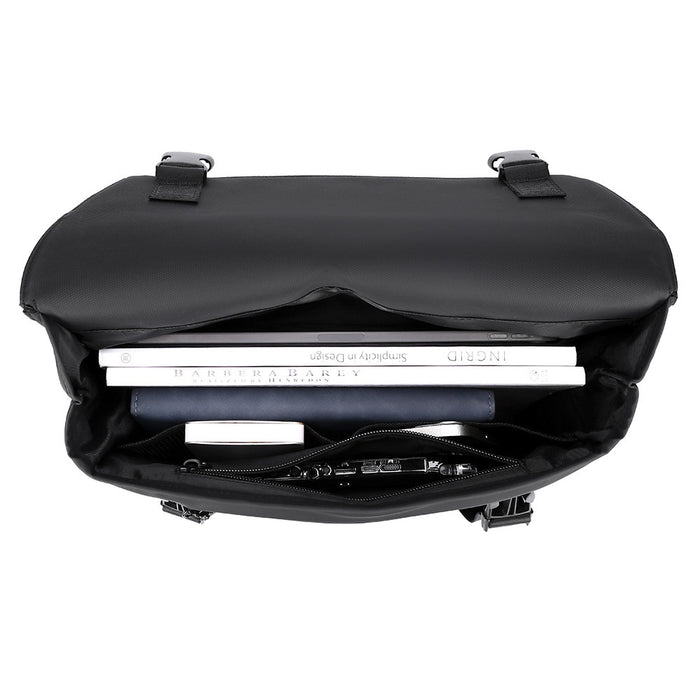 Bolso de hombro para hombre, bolso de mensajero de viaje de negocios, gran capacidad