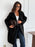 Autumn And Winter Fashion Simple Solid Color Long Sleeve Single-breasted Wool Coat