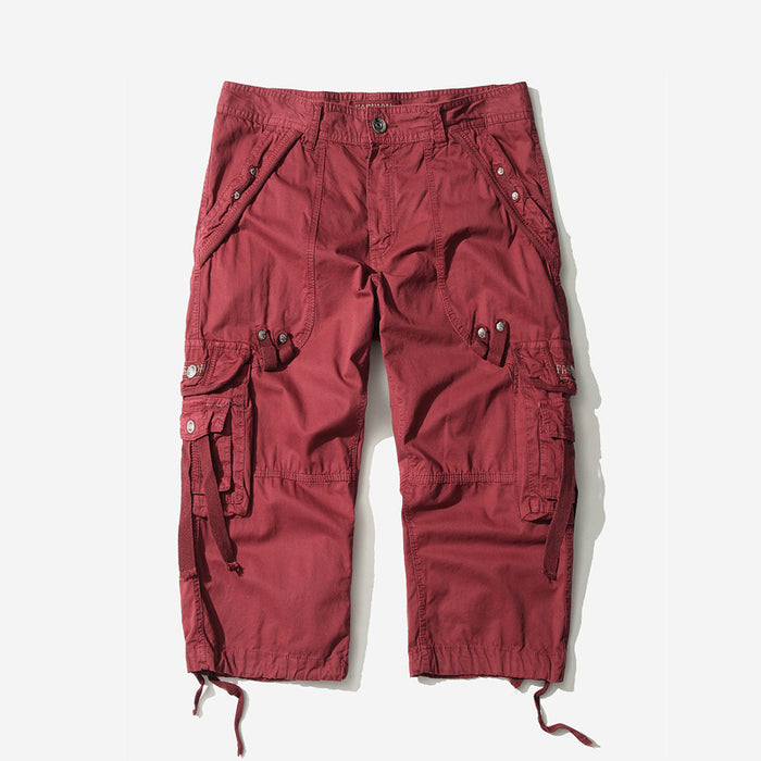 Cargo Shorts Loose Multi-pocket Pants Beach Pants