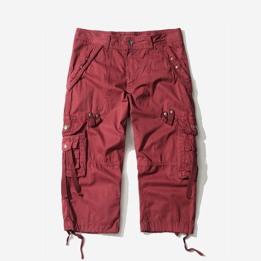Cargo Shorts Loose Multi-pocket Pants Beach Pants