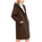Womens Double-Faced Wool Coat With Hood
