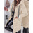 Women'S Elegant Hooded Zip-Up Jacket