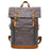 Horse Leather Backpack Multifunctional Outdoor Waterproof