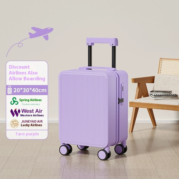 Valise trolley zippée pour hommes et femmes