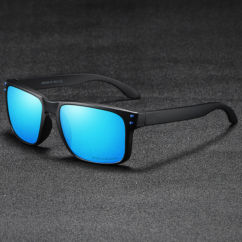Lunettes de soleil carrées de sport multicolores pour hommes et femmes
