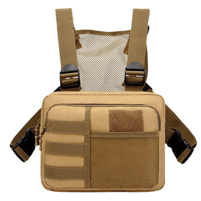Sac de poitrine tactique décontracté pour homme