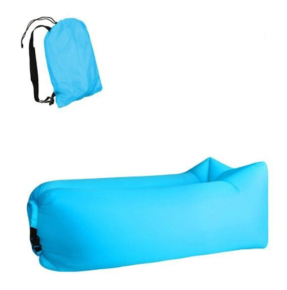 Inflatable Lazy Sofa Outdoor Beach Camping Sleeping Bag Airbed Portable Air Sofa
