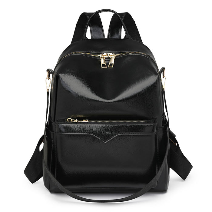 Sac à dos de voyage pour femme, style coréen, en PU souple, grande capacité, polyvalent, nouvelle collection printemps-été