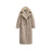 Womens Long Cashmere-Like Coat