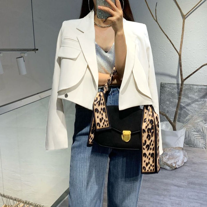 Elegant Versatile Short Blazer For Women