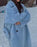 Caterpillar-style Long Coat Women's Faux Fur Jacket