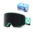 Lunettes de ski sphériques, lunettes de ski double couche antibuée