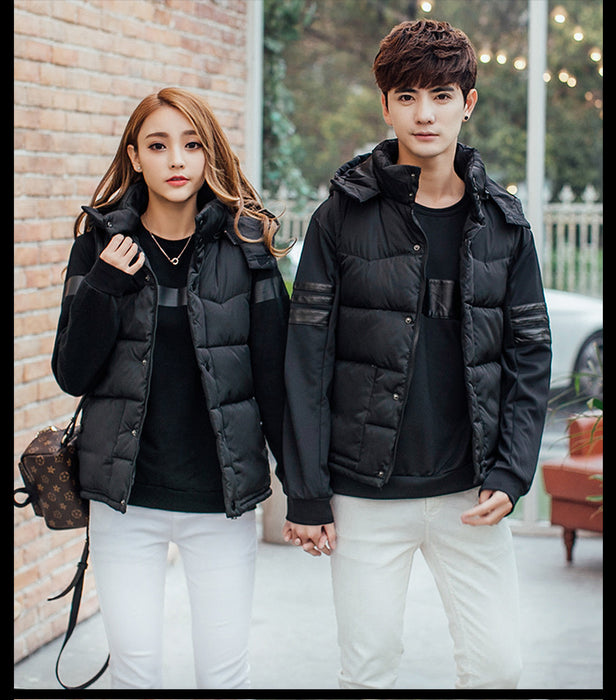 Autumn And Winter New Couple Down Cotton Men's Vest Sleeveless Jacket