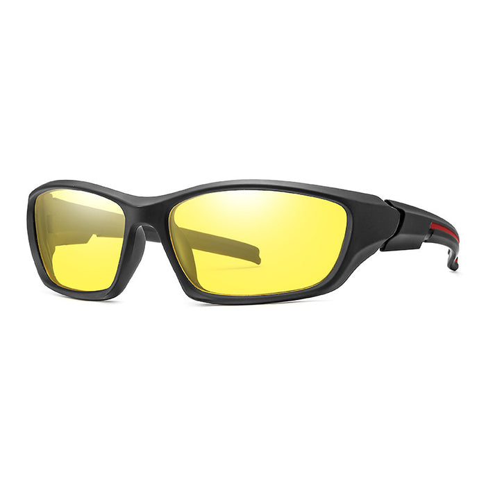 Lunettes de soleil professionnelles polarisées coupe-vent pour sports de plein air