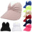 Women's Beach Sun Hat Cross-border Spring And Summer New Hat, Sun Hat For Outdoor Sports, Open Top Hat.