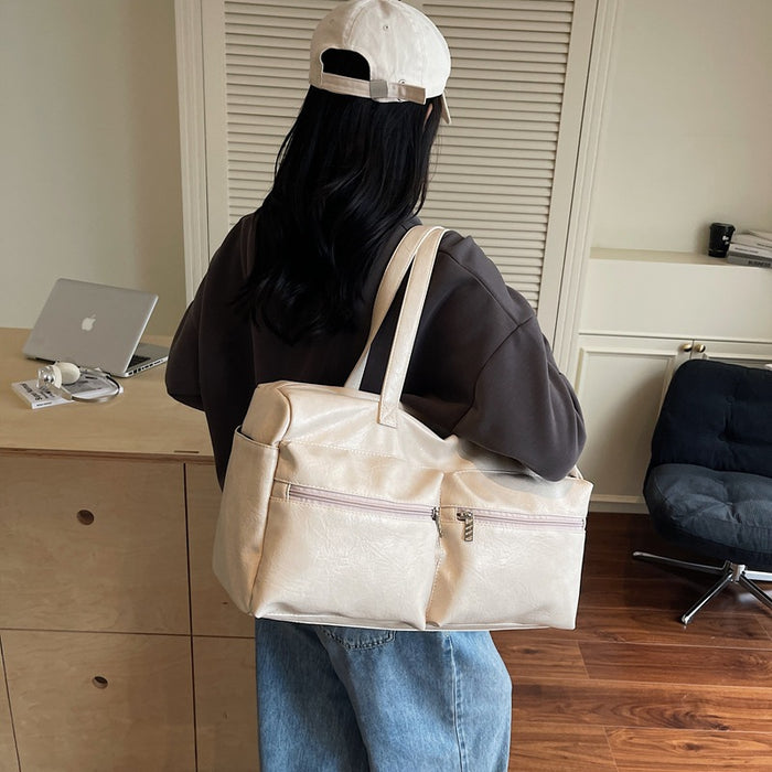 Travel Korean Style Casual Fashion All-matching Multi-pocket Shoulder Bag