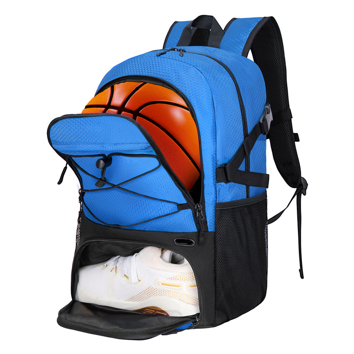 Basketball Backpack Football Jacquard Large Capacity