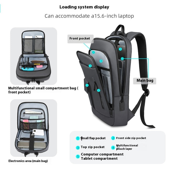 Lightweight Business Commute Leisure Travel Men's Backpack