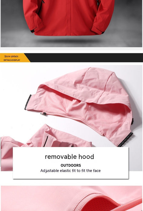 Chaqueta de asalto para hombre, impermeable, para deportes al aire libre, para montañismo, gabardina