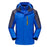 Winter Fleece-lined Thickened Three-in-one Shell Jacket Outdoor Windproof Waterproof Mountaineering Suit