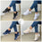 Women's Casual Flat Style Pumps  Color Matching Round Head Lace-up Shoes