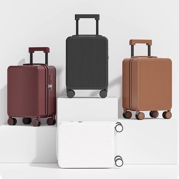 Valise trolley zippée pour hommes et femmes